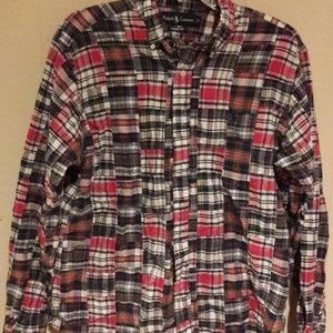 Ralph Lauren Polo Plaid Patchwork